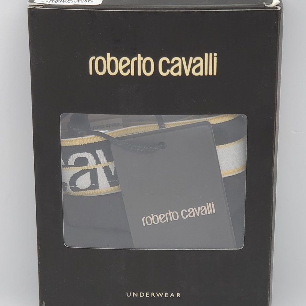 Roberto Cavalli Men's Black Boxer Briefs Underwear US Size S